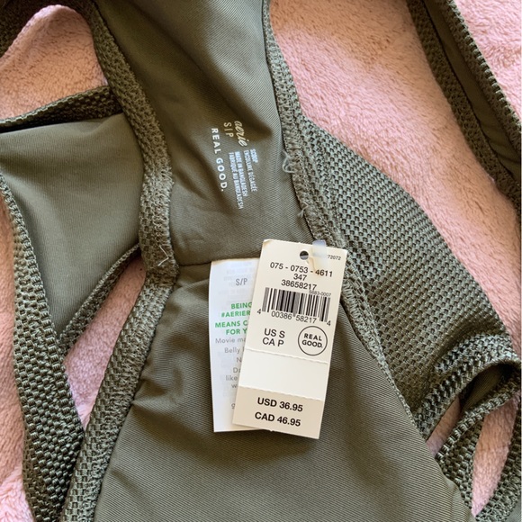 Olive Green Bikini Top - Picture 7 of 7